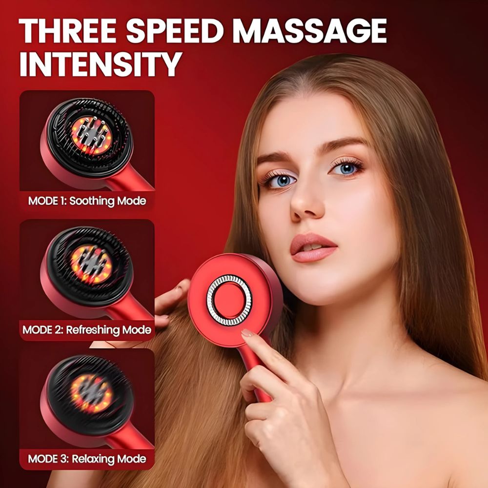 Nixodia™ | Red-Light Scalp Massager